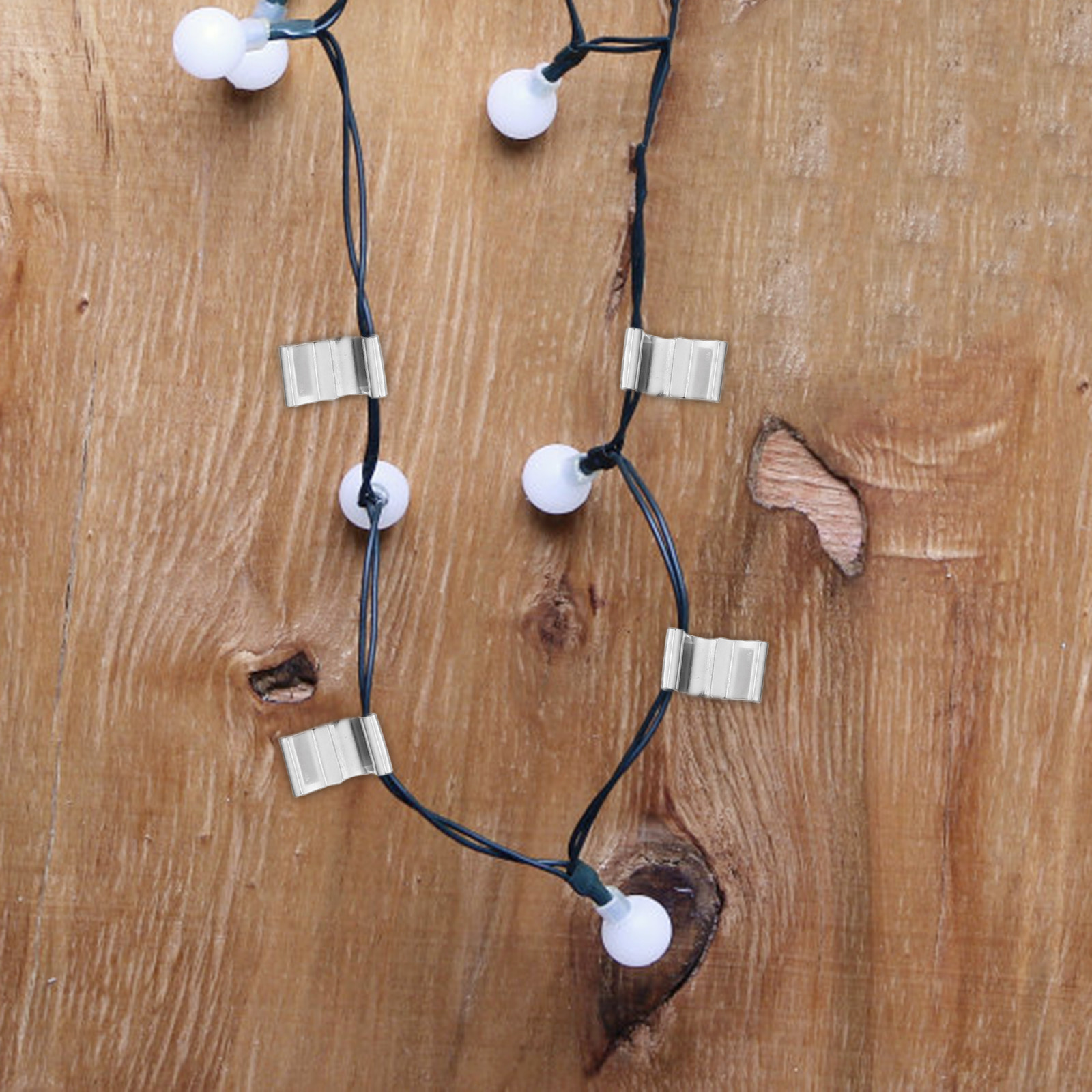 100 Stück Rostfreie Metall-Dac – Christmas Lights Outdoor Bewertung und Preis