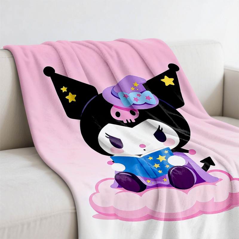 Sanrio Decke Kuromi Hexen-Magi – Christmas Throw Blanket Bewertung und Preis