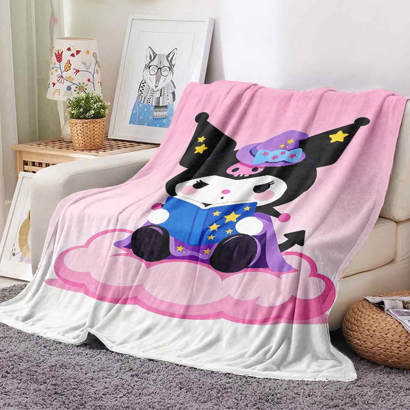 Sanrio Decke Kuromi Hexen-Magi – Christmas Throw Blanket Bewertung und Preis