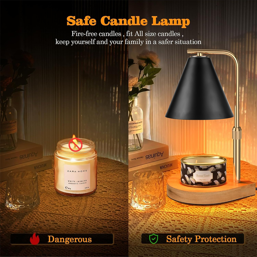 Schwarze Kerzenwärmerlampe mit – Holiday Candle Set Bewertung und Preis