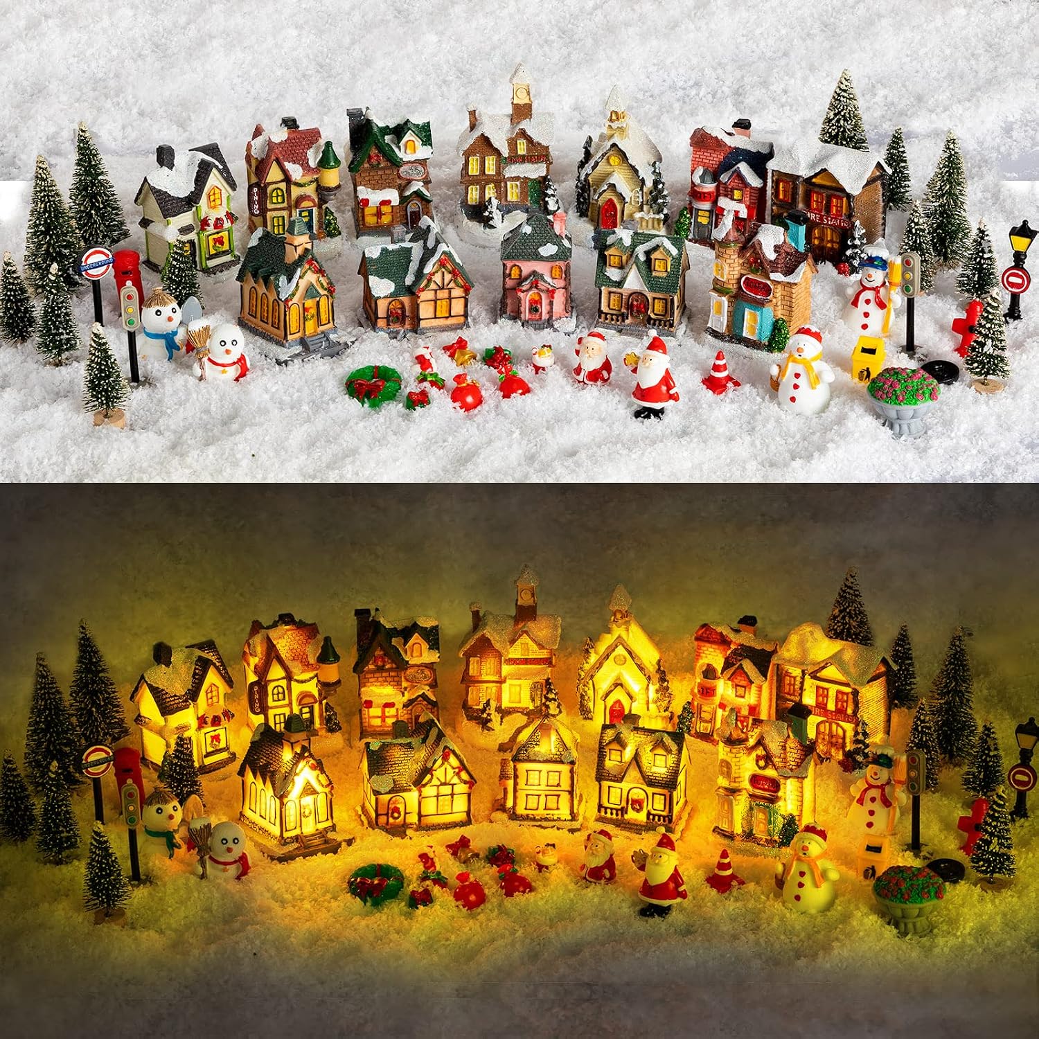 Weihnachtliche Dorfhäuser mit  – Nutcracker Figurine Bewertung und Preis