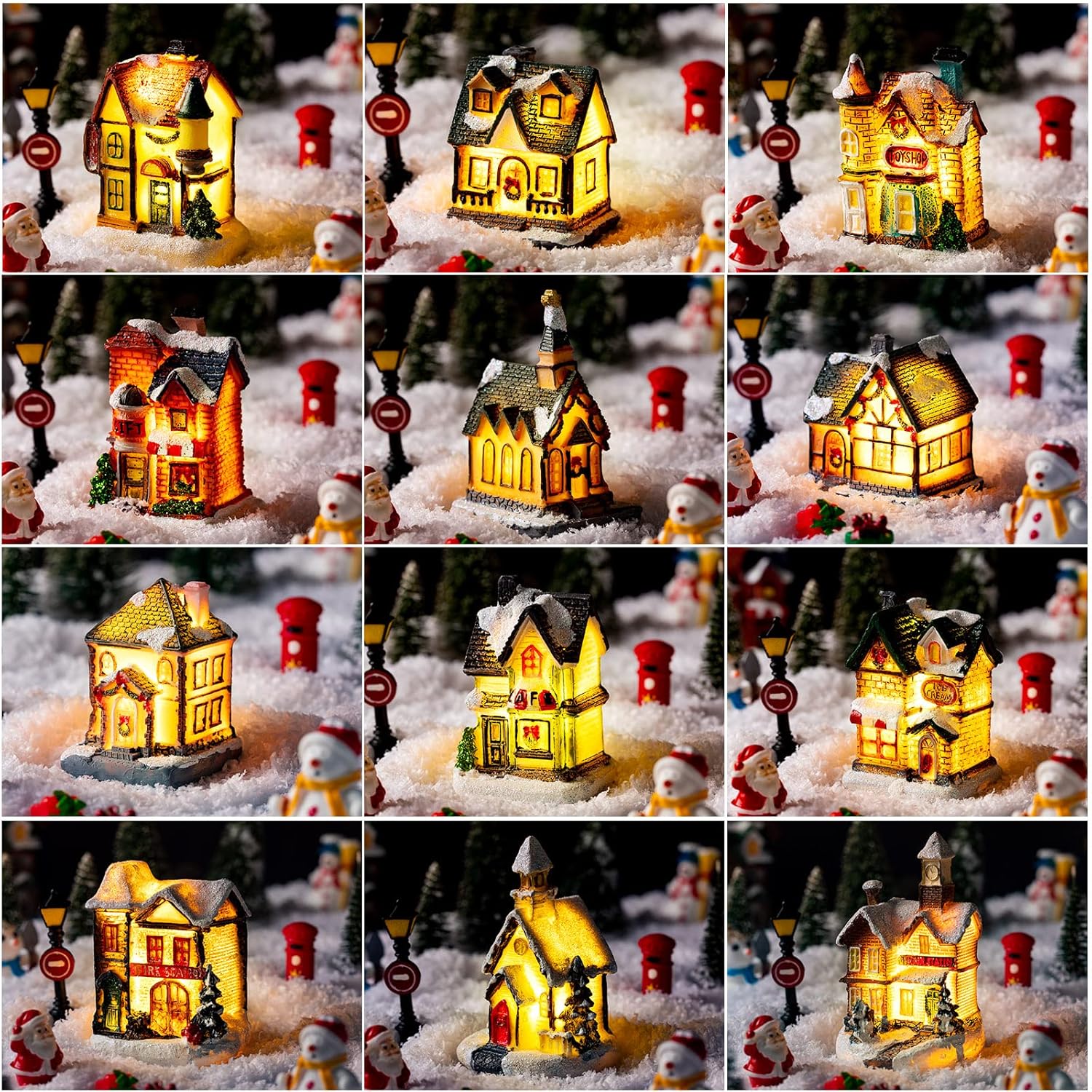 Weihnachtliche Dorfhäuser mit  – Nutcracker Figurine Bewertung und Preis